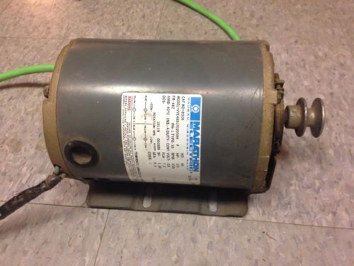 MARATHON ELECTRIC MOTOR PH-1 TYPE SS 1725 RPM CAT NO B306 WORKS WITH PULLY