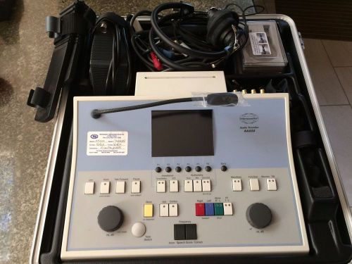 aa222 audiometer and tymp