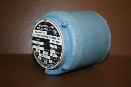 Stepper synchronous motor 72 rpm 120 v slo-syn ss250 unused for sale
