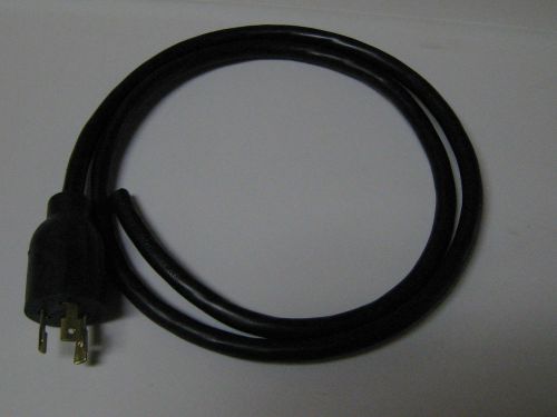 L5-20P Molded Power Cord 4ft. 125v 20a  12/3 SJTW 105c Dry  60c Water Resisitant