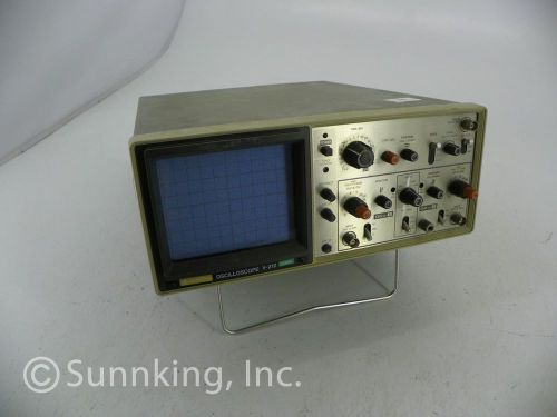 Hitachi Oscilloscope Model V-212 20MHz