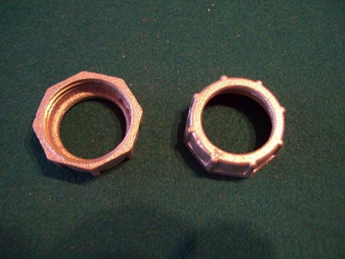 (2) - 3/4&#034; metal conduit bushings - new-old-stock for sale