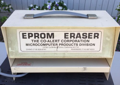 Eprom Eraser Erase Ultraviolet Light Co-Alert Corporation