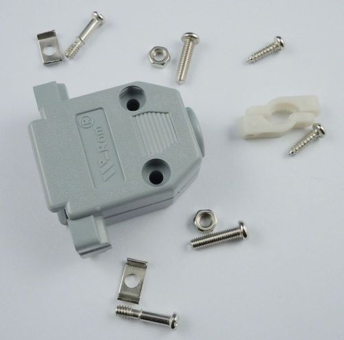 2 pcs high quality plastic cover housing hood for d-sub 26 pin connector for sale