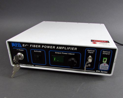 MPB model EFA-P15 Erbium Fiber Power Amplifier - 1525-1565nm