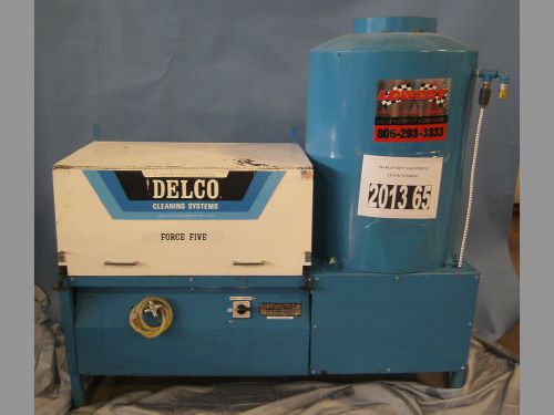 Used delco force five hot water natural gas 5gpm @ 1500psi pressure washer for sale