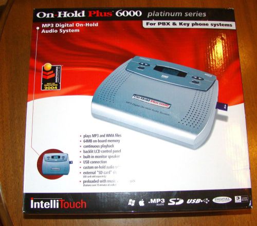 Onhold Plus 6000 Ad or Music on Hold Device Platinum Series