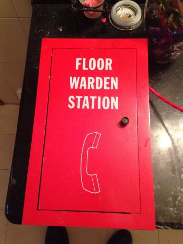 Floor Warden Station Phone
