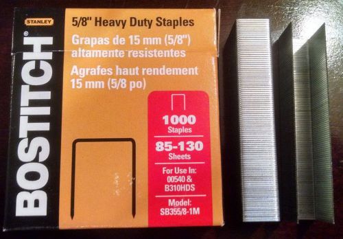 * Stanley Bostitch SB35581M 1000 Heavy-Duty 5/8&#034; Staples use in B310HDS 00450