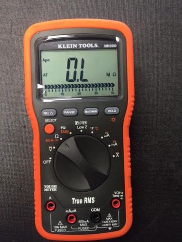 Klein Tools MM2000 Electrician&#039;s/HVAC TRMS Multimeter