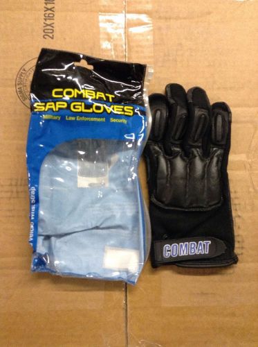 MED BLACK LEATHER SAP GLOVE - ONLY COMES WITH ONE RIGHT HANDED GLOVE