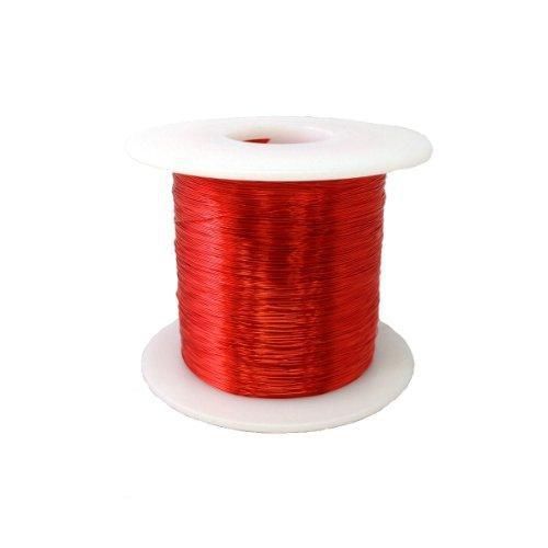 Magnet Wire, Enameled Copper Wire, 30 AWG, 1.0 Lbs, 3212&#039; Length, 0.0108&#034; New
