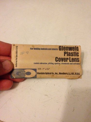 VINTAGE ARC WELDING LENSE in BOX G.O. WELDERS IRONWORKERS USA