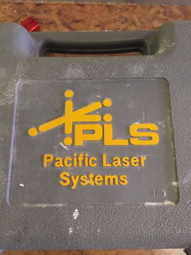 PLS 180 Pacific Laser System Horizontal Vertical Line Laser Level Used