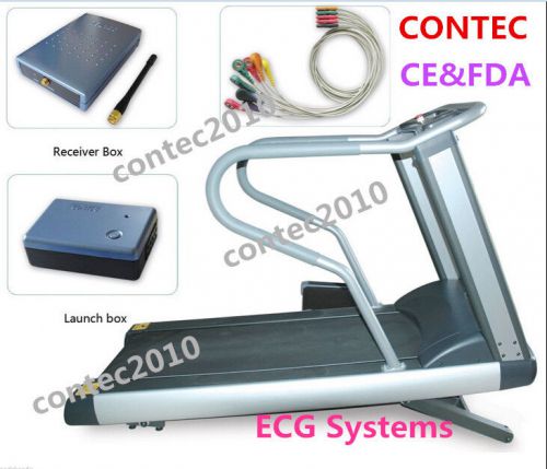 CONTEC 8000S Wireless Stress ECG Systems+12 Lead+Soft Ware ECG Data Collection