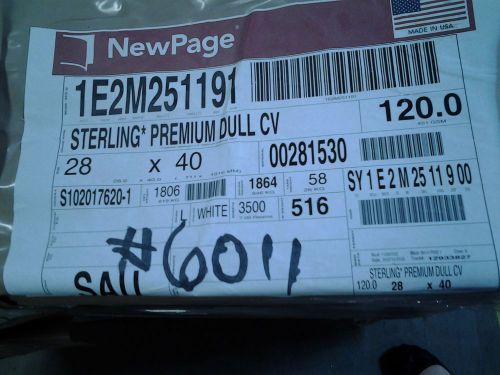 Sterling Premium Dull Paper 28 x 40
