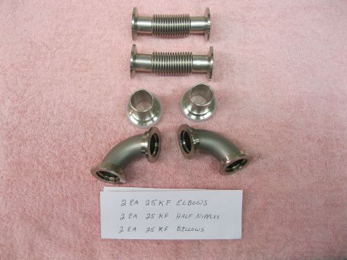 Nw25 kf25, elbows, half nipples, bellows- lot of 6 for sale
