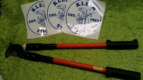 NEW- KLEIN TOOLS 63041 Cable Wire Copper Aluminum Cutters Loppers 3 FREE STICKER
