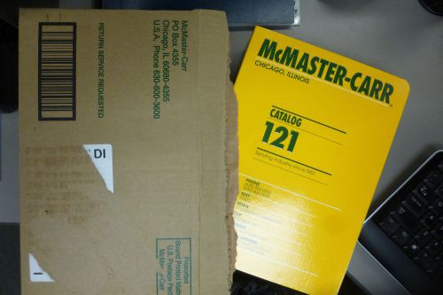 McMaster Carr Catalog 121 Chicago, IL New in Box