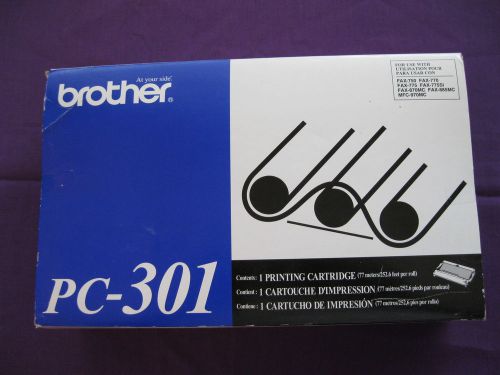Genuine Brother Printing Cartridge PC-301 - New in Box
