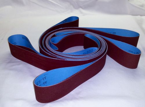 2&#034;x48&#034; AO Flex Sanding Belts Variety Pack 220 320 400 2 each (6pcs)
