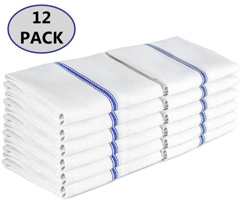 Estilo Premium Quality Kitchen Dish Towels Commercial Grade Low Lint 14 X 25 ...