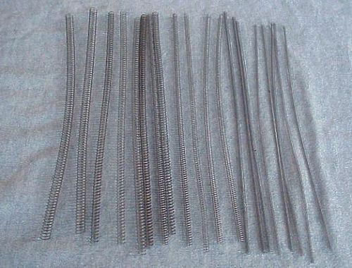 20 Compression Springs-10 Inch Length-Fine-Unused