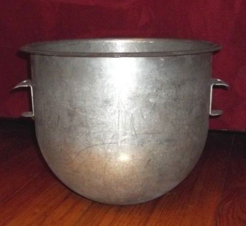*USED* HOBART 20 QT QUART STAINLESS STEEL MIXER BOWL A-200-20