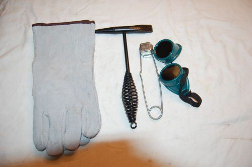 Welders Starter Kit (Gloves, Hammer, Striker and Goggles)