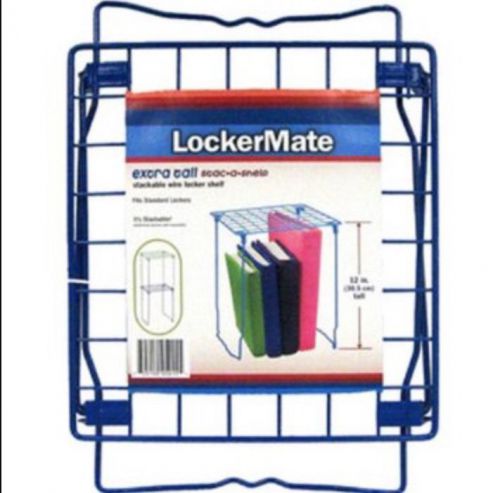 New** lockermate stac-a-shelf 12&#034; - blue for sale
