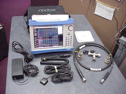 Anritsu mt8212e cellmaster sitemaster  loaded with options-acc-calkit-cables for sale