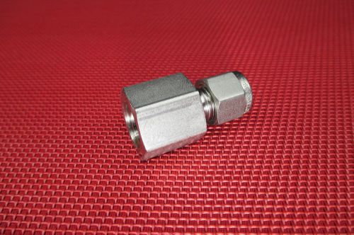 Swagelok®1/4&#034;Tube OD x 1/4&#034;NPT Female Pipe Connector Straight 316Stainless Steel