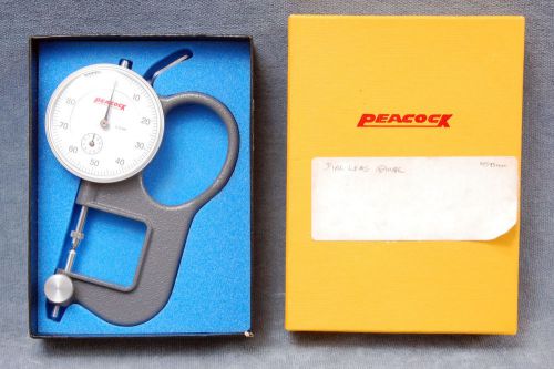 Peacock dial lens gauge gl 0.01-10mm in box ozaki mfg japan for sale