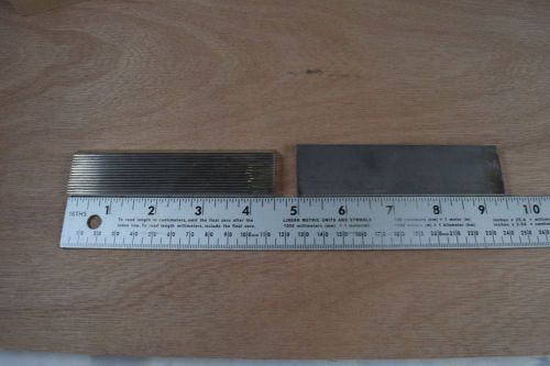 Straight knife set corrugated