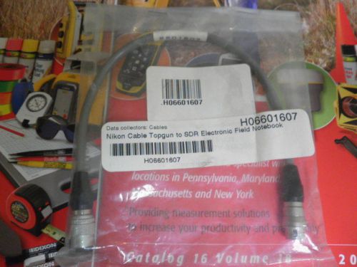 Nikon Cable Topgun to SDR Electronic Field Notebook  Part Number: H06601607