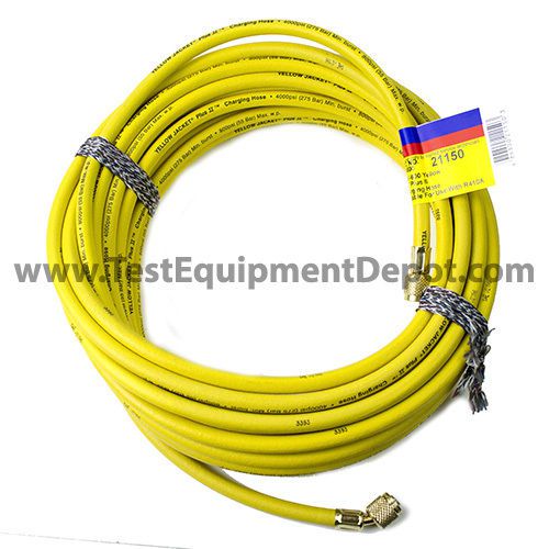 Yellow jacket 21150 50&#039;, yellow, plus ii 1/4&#034; charging hose hose for sale