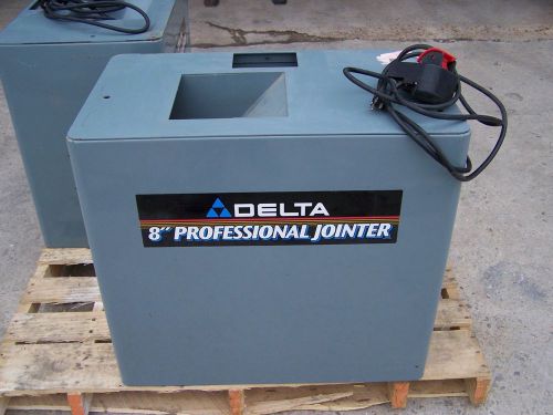 Delta 6&#034; 8&#034; Jointer Enclosed Base Stand Assembly + 1-1/2 HP Motor On/Off Switch