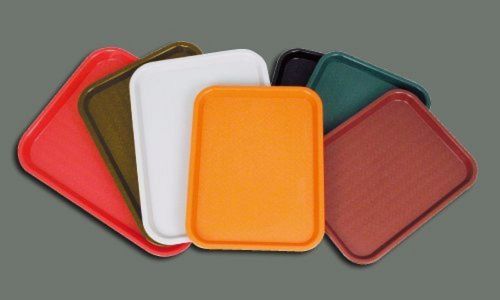 Winco Fast Food Tray, 14 by 18-Inch, Gray