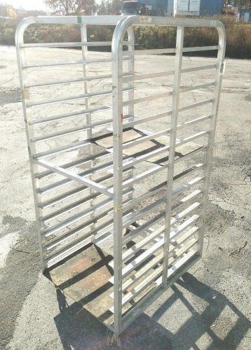 Double pan sheet pan rack - sheetpan bakery rack aluminum for sale