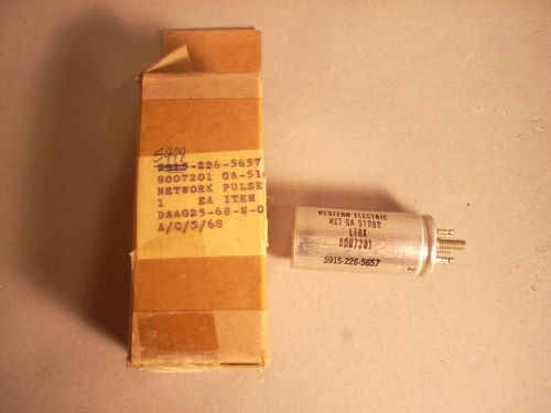 Western electric network pulse forming p/n 8007201 nsn 5999-00-226-5657 for sale