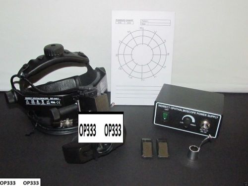Binocular Indirect Ophthalmoscope Halogen without 20D Lens, Free Shipping