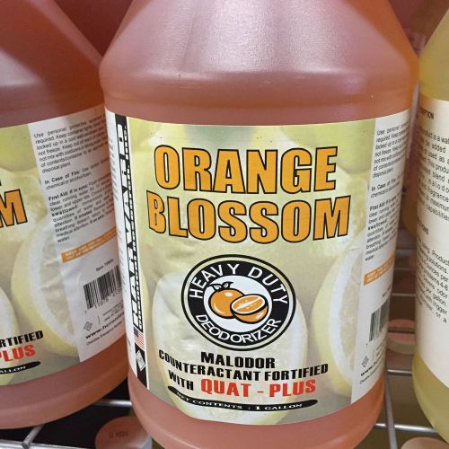 Harvard chemicals orange blossom deodorizer 4/1 gl case for sale