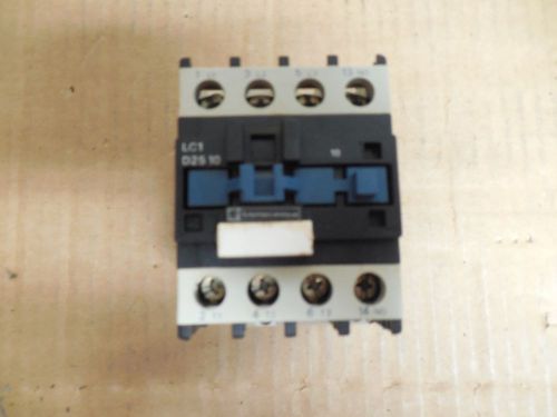 Telemecanique contactor lc1 d25 10 40a a amp 110v coil 600vac  lc1d2510 for sale