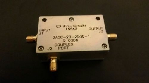 Mini Circuits ZADC-23-2000-1 Directional Coupler 800-2000Mhz 23db Coupling SMA