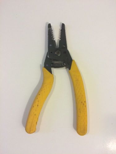 Ideal 45-415 Reflex™ Premium T-5 Wire Stripper Tool! Yellow Handle Grip!