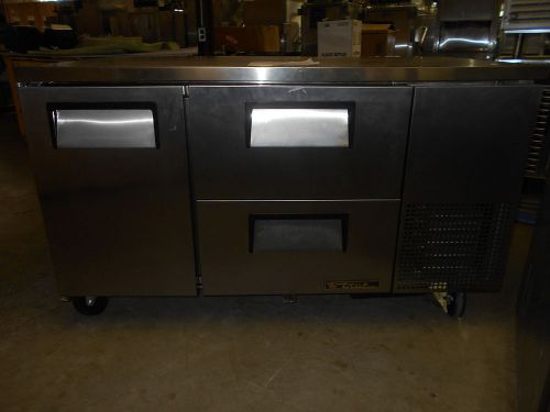 True deep-undercounter refigerator/tuc-60-32-2d for sale