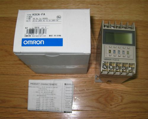 OMRON H3CA-FA Digital Preset Timer Relay NEW