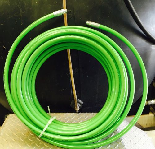 100&#039; 3/8&#034; npt sewer jetter hose 4000 psi swiss technology assembled usa jet for sale