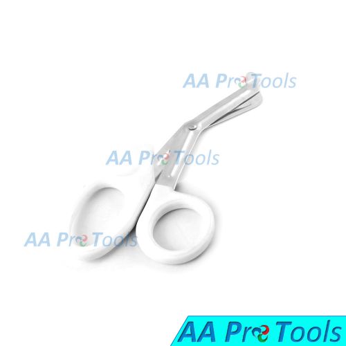 AA Pro: Emt Utility Scissors White Color 7.5&#034; Medical Dental Surgical Instrument