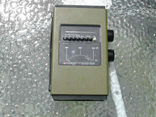 Genrad Sound Level Meter Model 1933 1/2 inch mic